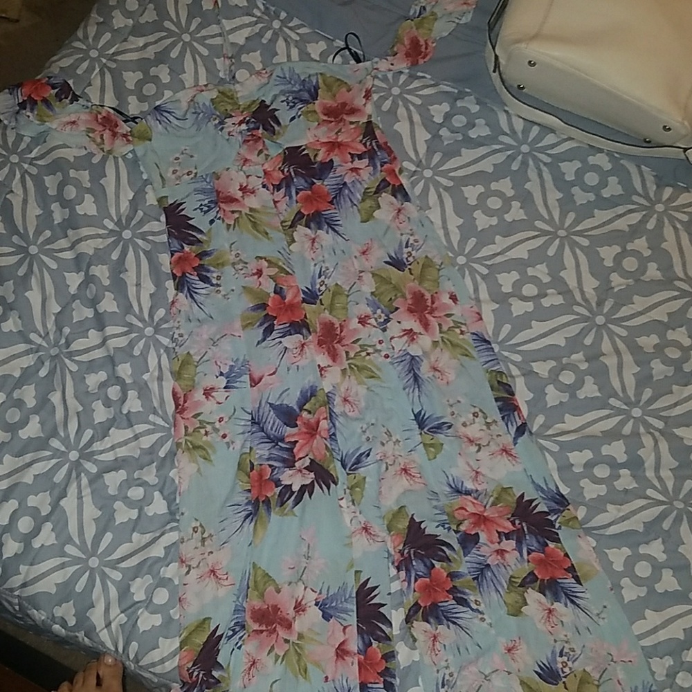 floral print jumpsuit